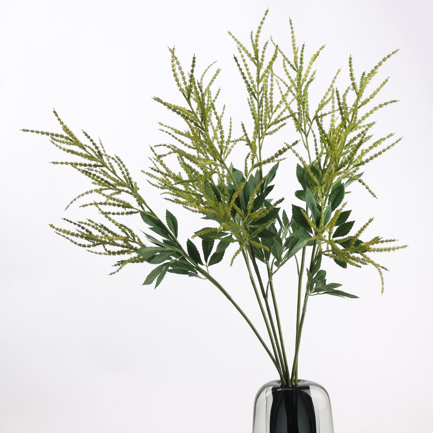 Faux Green Goldenrod Stem 27"