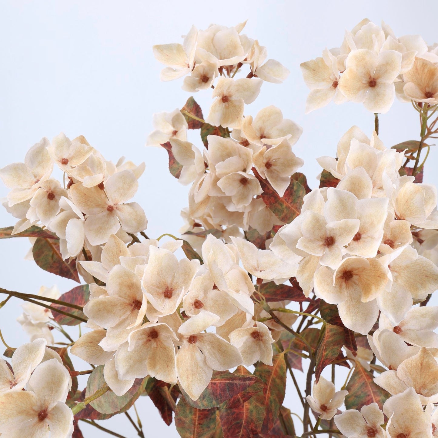 Real Touch Cream Dogwood Blossom Branch Stem 42"