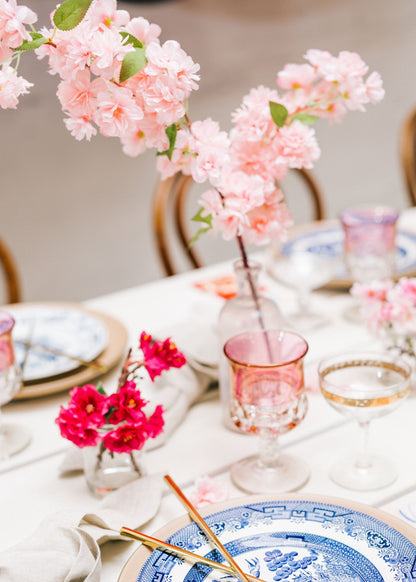 Artificial Cherry Blossom Branch in Pink — 40"