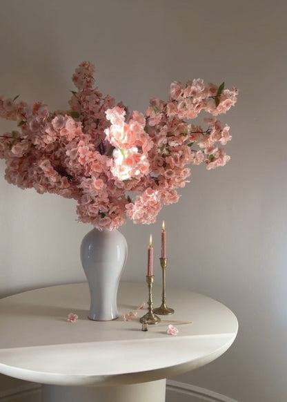 Artificial Cherry Blossom Branch in Pink — 40"