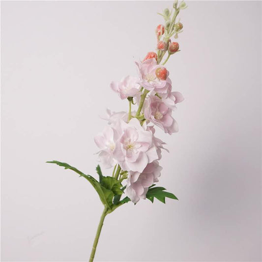 Real Touch Soft Lilac Delphinium Stem — 28"