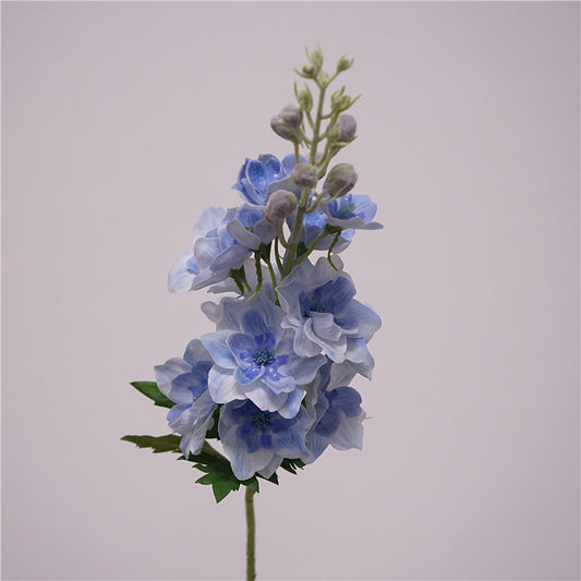 Real Touch Dusty Blue Delphinium Stem — 28"