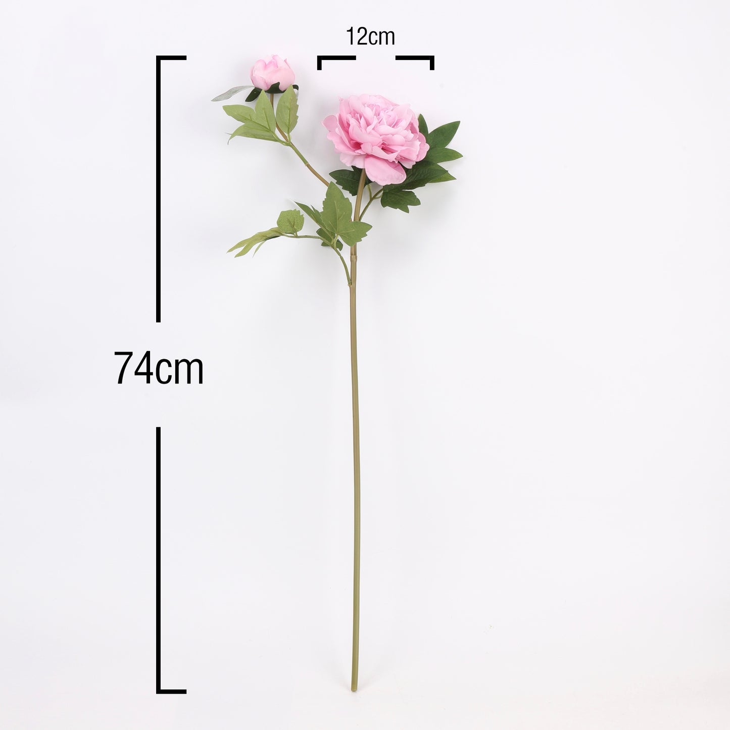 Real Touch Pink Peony Stem — 1 Bloom-29"