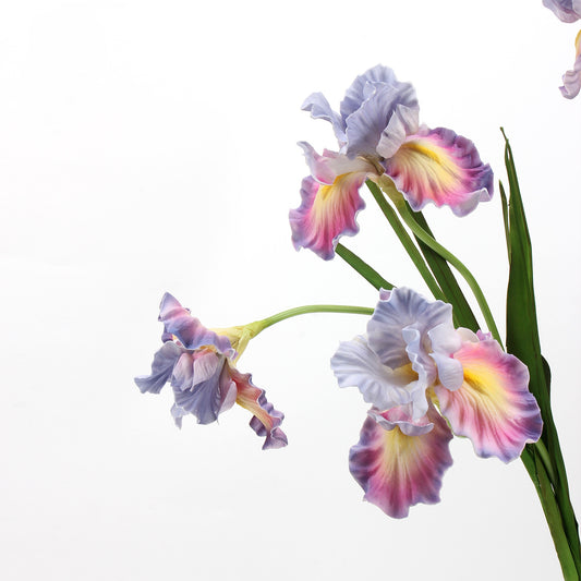 Real Touch Ombre Iris Stem — 1 Bloom, 27"