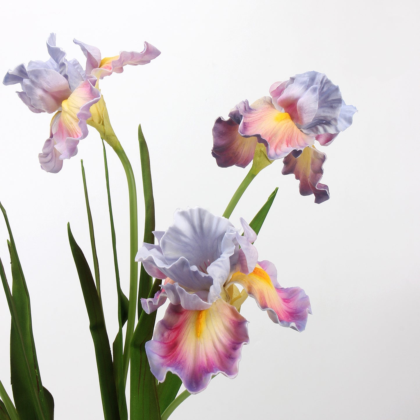 Real Touch Ombre Iris Stem — 1 Bloom, 27"