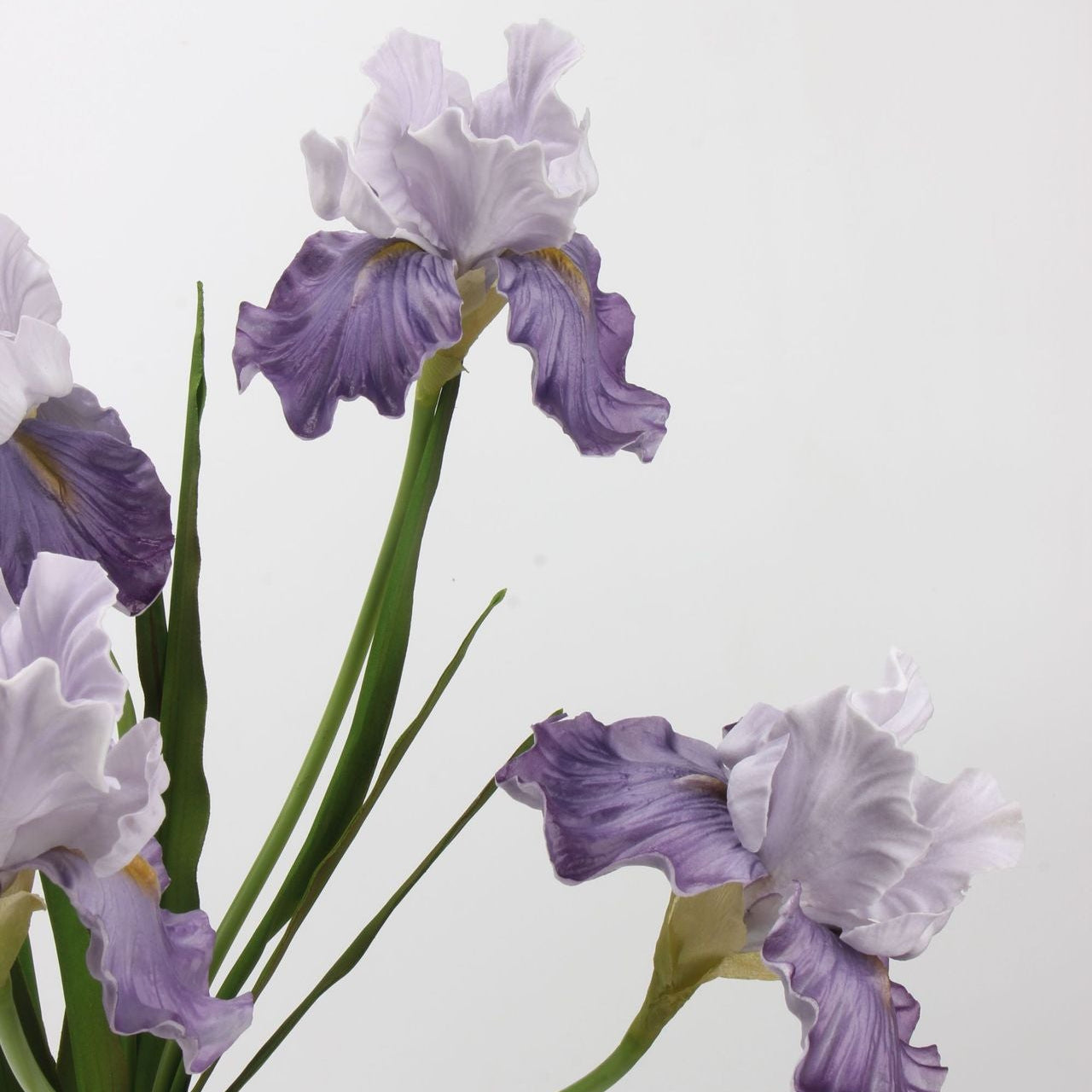 Real Touch Lavender Iris Stem — 1 Bloom, 27"