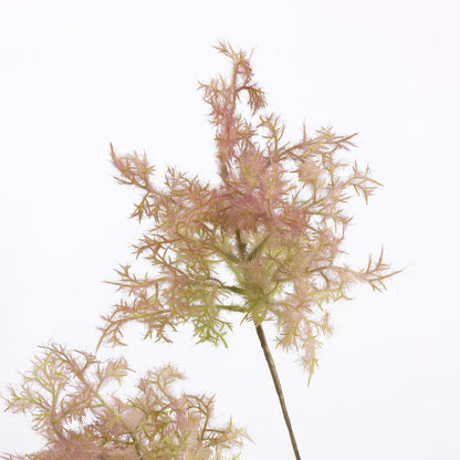 Faux Morandi Pink Smoke Bush Stem — 27"
