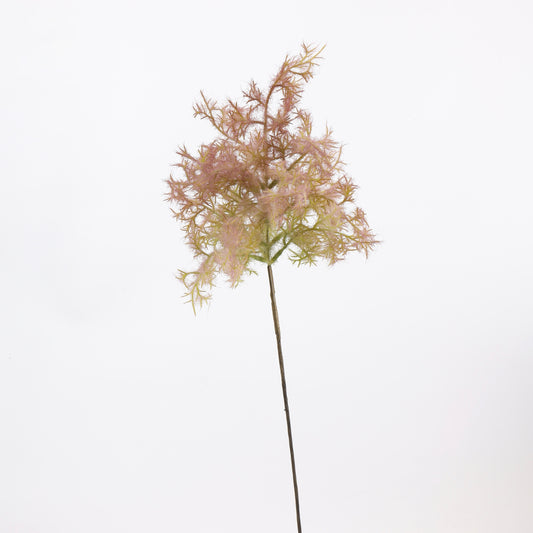 Faux Morandi Pink Smoke Bush Stem — 27"