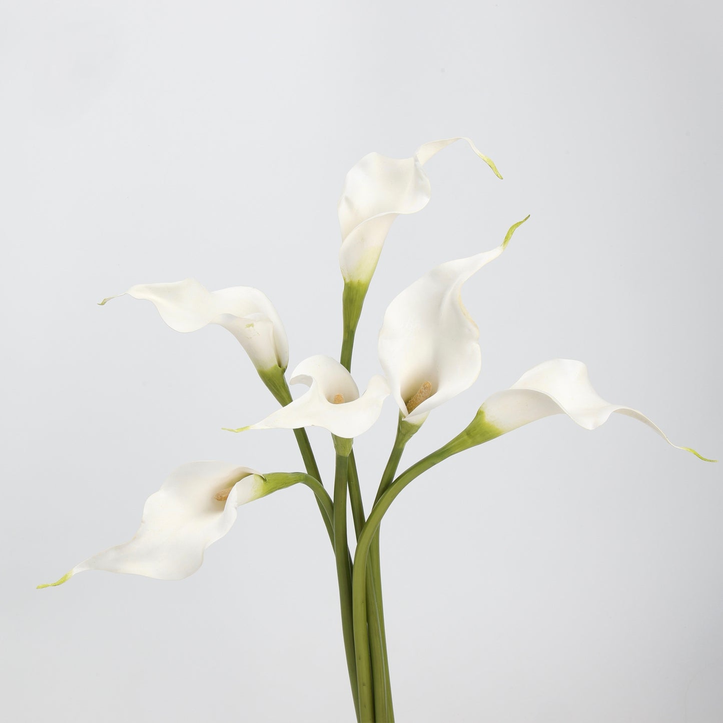 Real Touch Pure White Calla Lily Stem — 1 Bloom, 21"