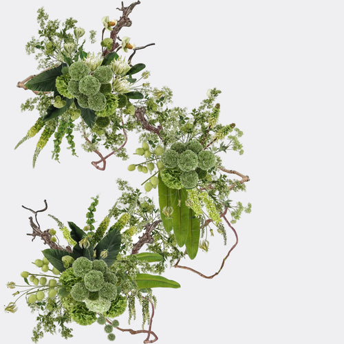 Green Real Touch Artificial Flower Stems – PU Faux Flowers | Panthère Rose