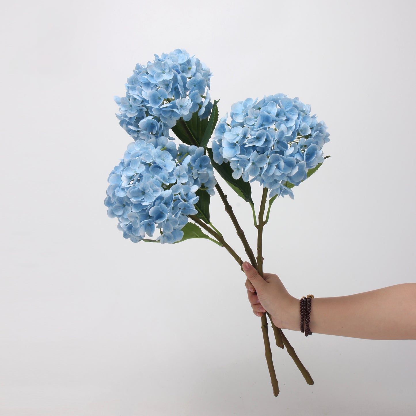 Blue Real Touch Artificial Flower Stems – PU Faux Flowers | Panthère Rose