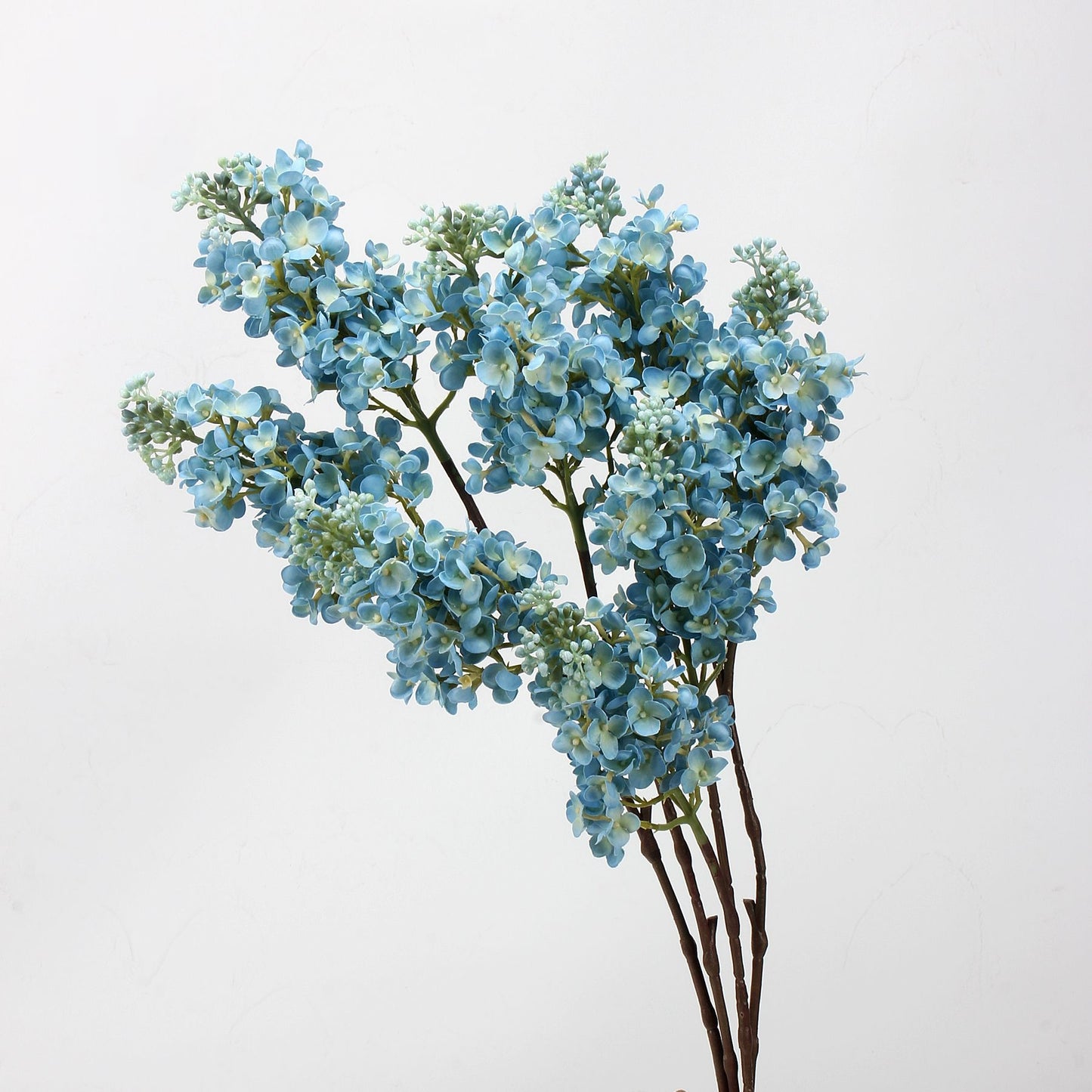 Blue Real Touch Artificial Flower Stems – PU Faux Flowers | Panthère Rose