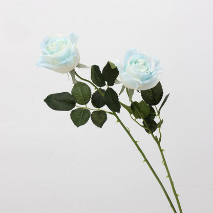 Blue Real Touch Artificial Flower Stems – PU Faux Flowers | Panthère Rose