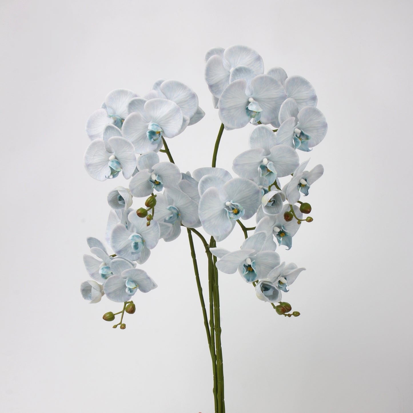 Blue Real Touch Artificial Flower Stems – PU Faux Flowers | Panthère Rose