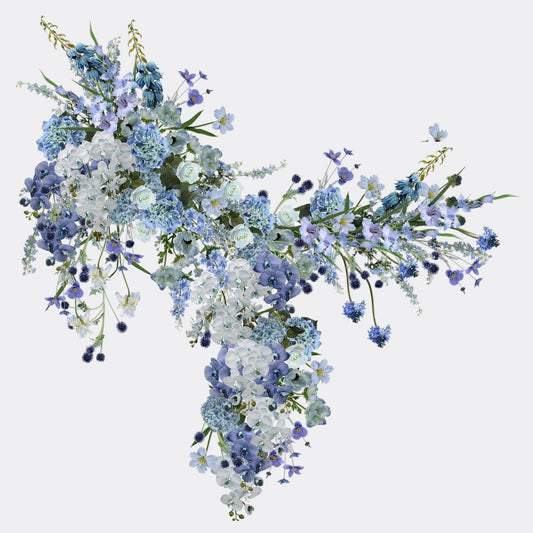 Bespoke Blue Floral Design Service — Custom Quote