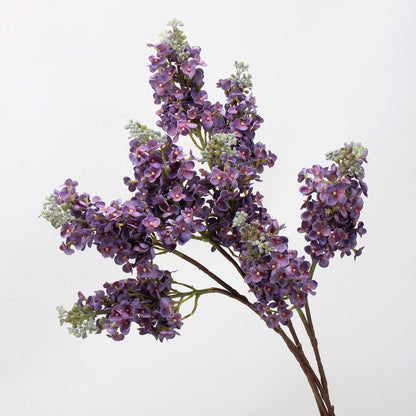 Purple & Violet Real Touch Artificial Flower Stems – PU Faux Flowers | Panthère Rose