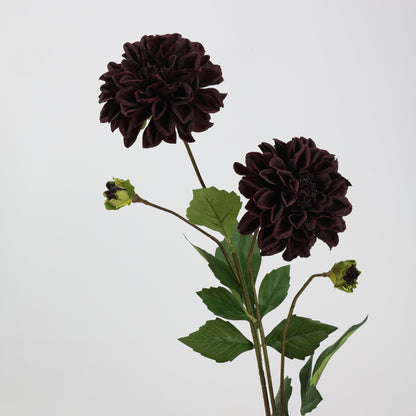 Dark & Moody Real Touch Artificial Flower Stems – PU Faux Flowers | Panthère Rose