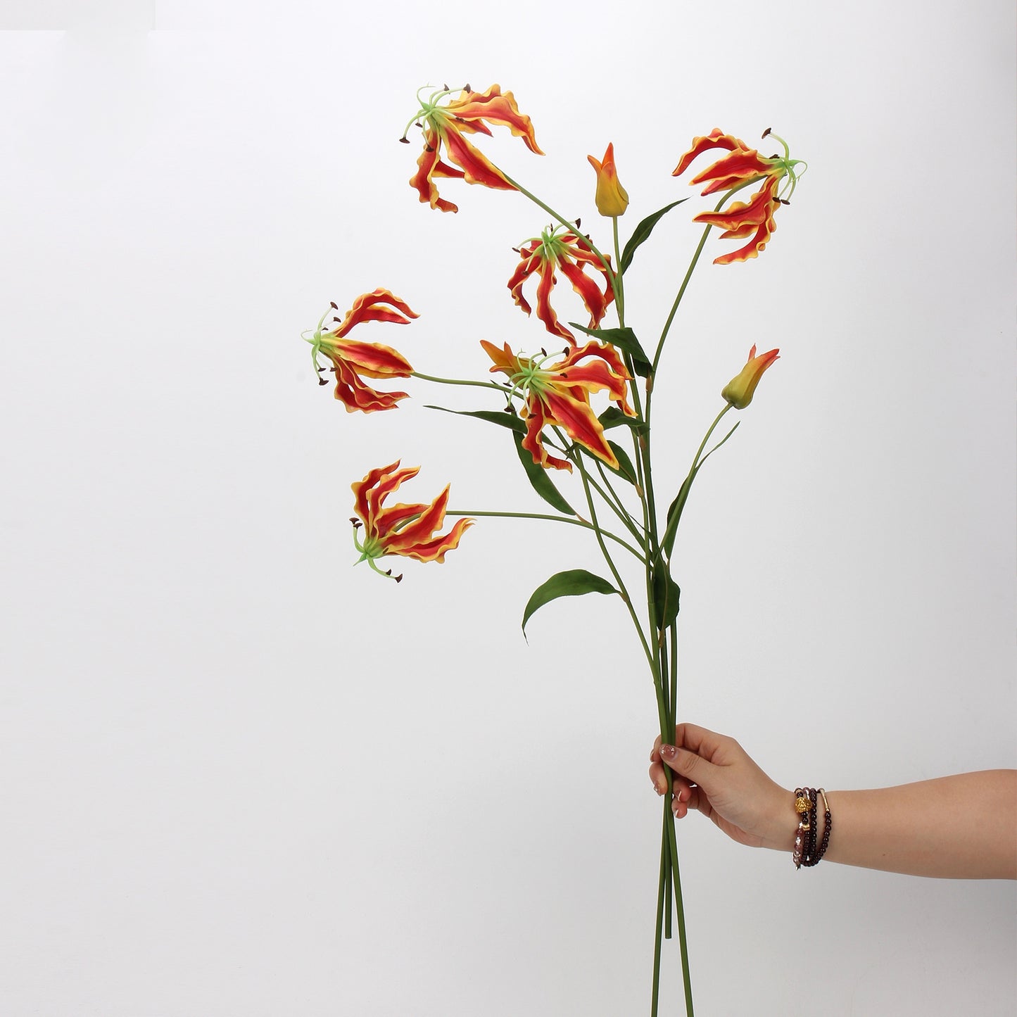 Autumn & Terracotta Real Touch Artificial Flower Stems – PU Faux Flowers | Panthère Rose