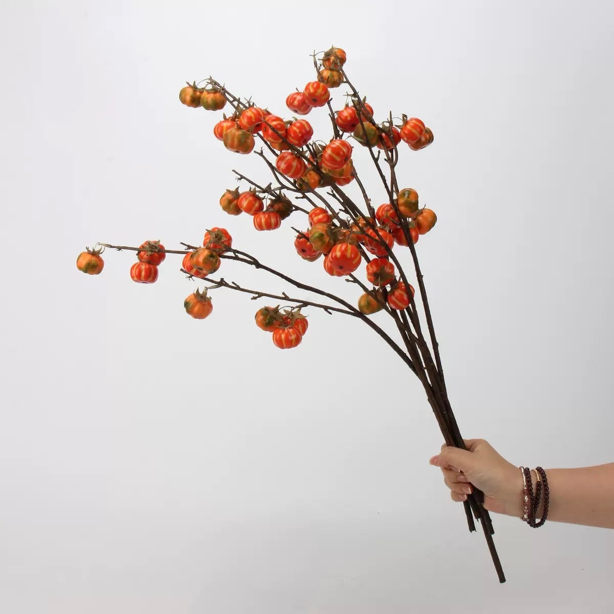 Autumn & Terracotta Real Touch Artificial Flower Stems – PU Faux Flowers | Panthère Rose