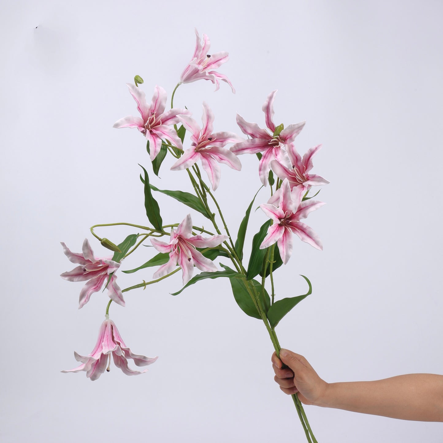 Pink & Blush Real Touch Artificial Flower Stems – PU Faux Flowers | Panthère Rose