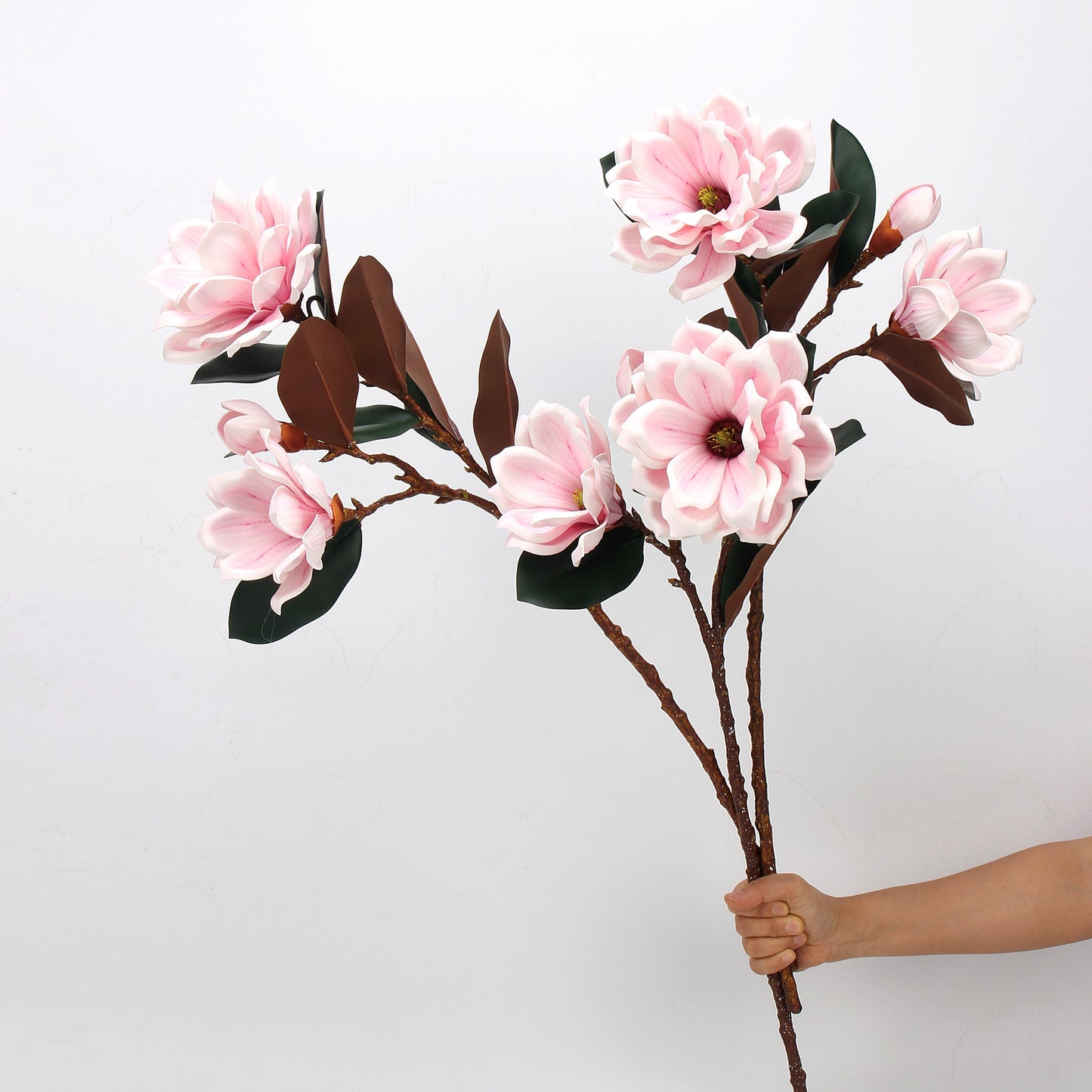 Pink & Blush Real Touch Artificial Flower Stems – PU Faux Flowers | Panthère Rose