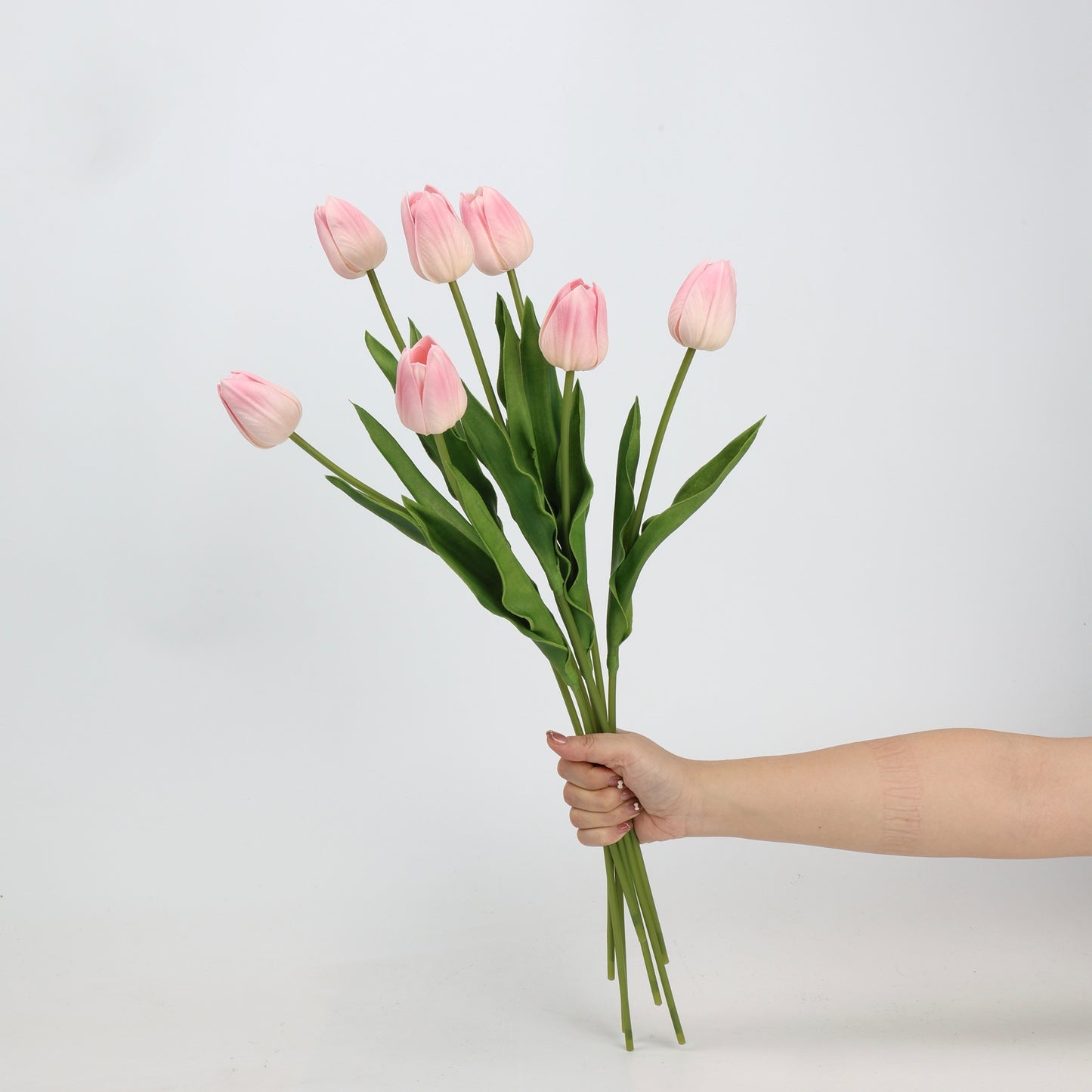 Pink & Blush Real Touch Artificial Flower Stems – PU Faux Flowers | Panthère Rose