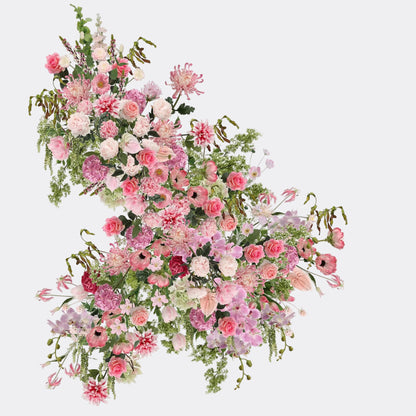 Pink & Blush Real Touch Artificial Flower Stems – PU Faux Flowers | Panthère Rose
