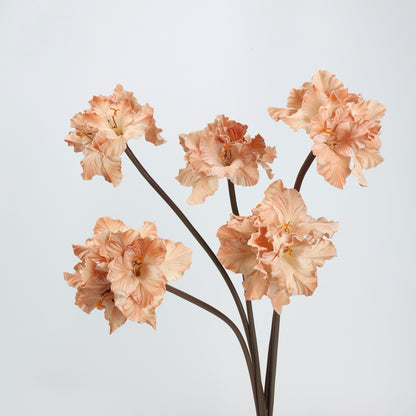 Mocha & Nude Real Touch Artificial Flower Stems – PU Faux Flowers | Panthère Rose