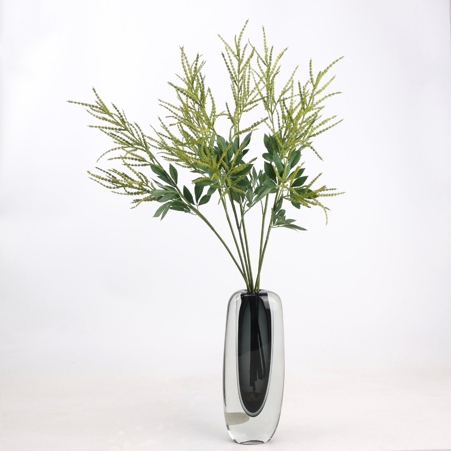 Faux Green Goldenrod Stem 27"