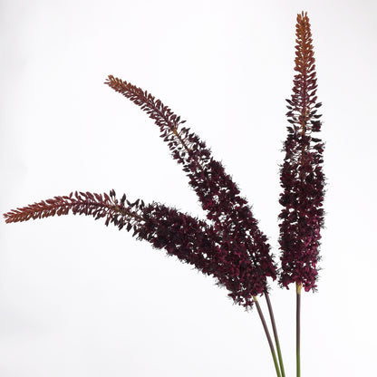 Real Touch Burgundy Veronicastrum Spike Stem 41"
