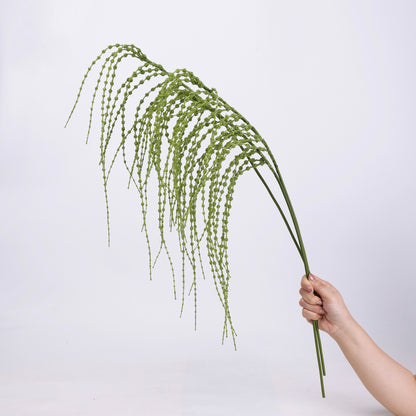 Faux Green Weeping Amaranthus Stem 25"