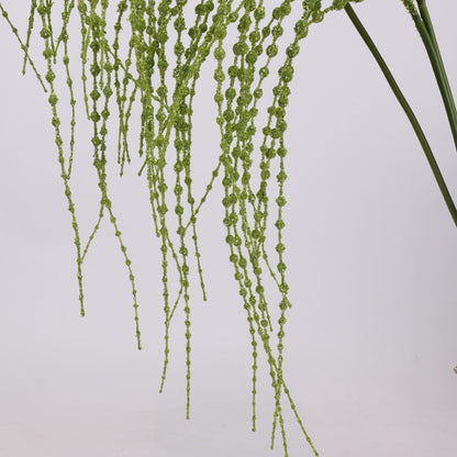 Faux Green Weeping Amaranthus Stem 25"