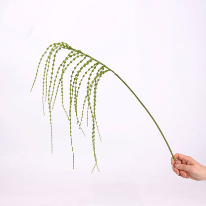 Faux Green Weeping Amaranthus Stem 25"