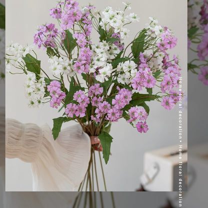 Faux Carnation Stem 25.6" – Artificial Wildflower Branch | Panthère Rose