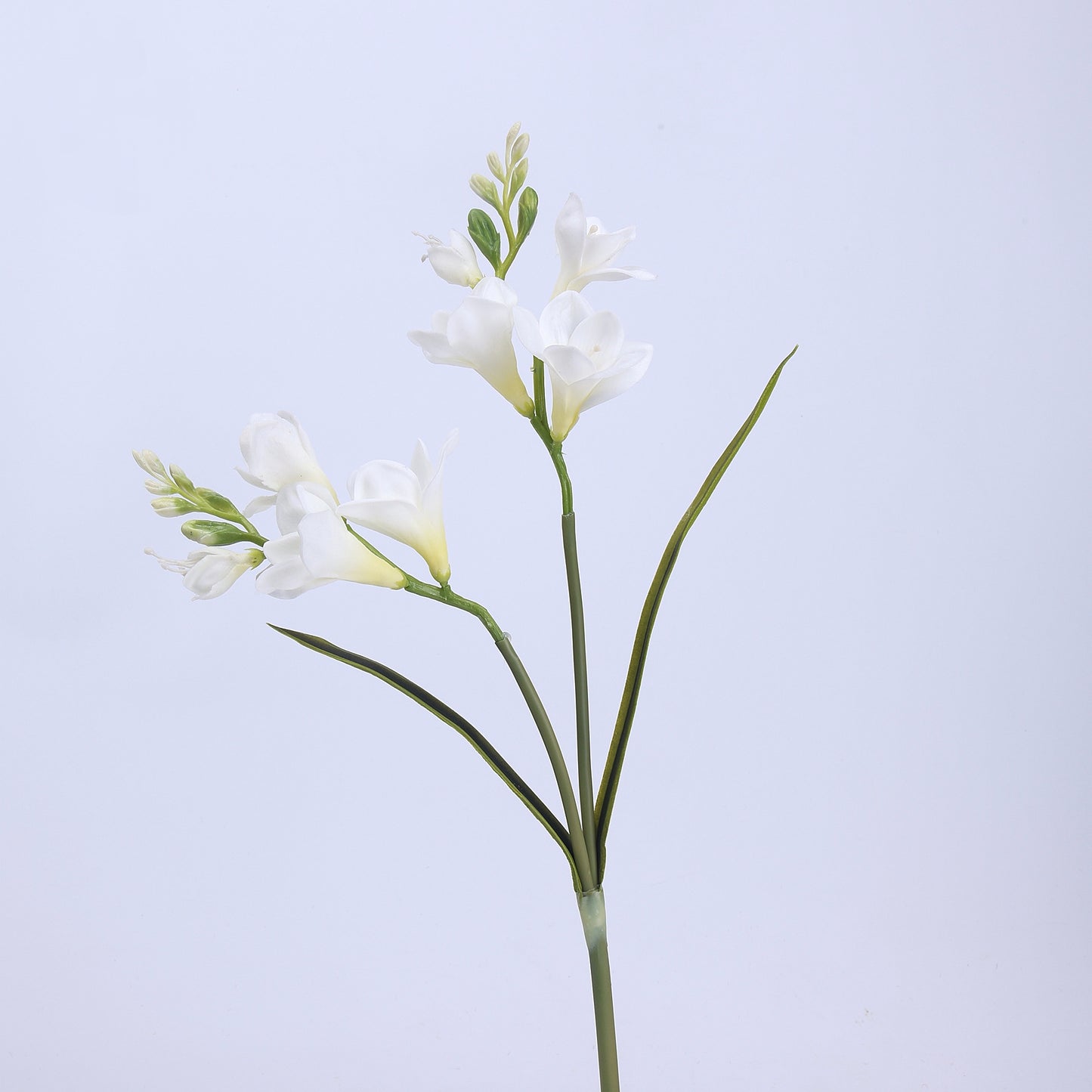 White Real Touch Artificial Flower Stems – PU Faux Flowers | Panthère Rose