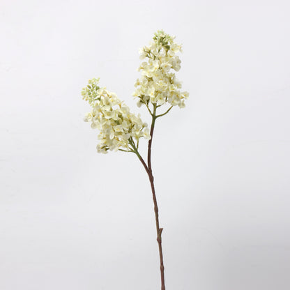 White Real Touch Artificial Flower Stems – PU Faux Flowers | Panthère Rose