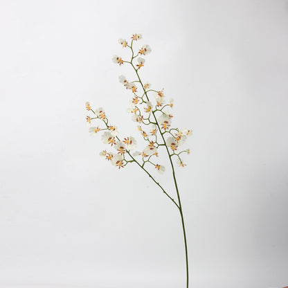 White Real Touch Artificial Flower Stems – PU Faux Flowers | Panthère Rose