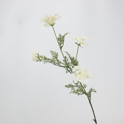 White Real Touch Artificial Flower Stems – PU Faux Flowers | Panthère Rose