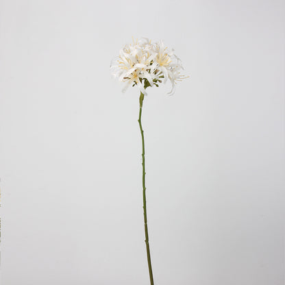 White Real Touch Artificial Flower Stems – PU Faux Flowers | Panthère Rose