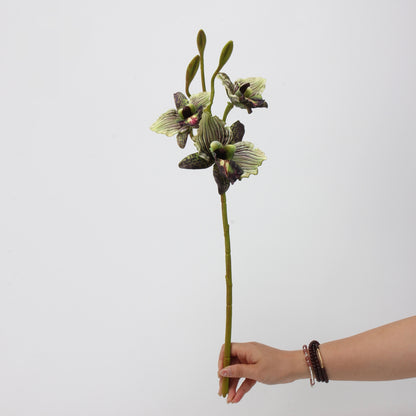 Green Real Touch Artificial Flower Stems – PU Faux Flowers | Panthère Rose