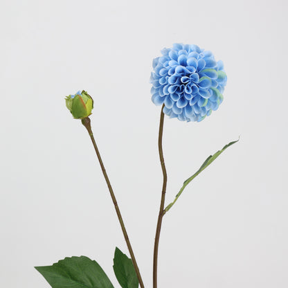 Blue Real Touch Artificial Flower Stems – PU Faux Flowers | Panthère Rose