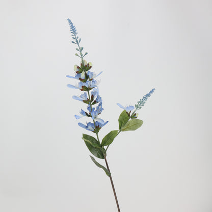Blue Real Touch Artificial Flower Stems – PU Faux Flowers | Panthère Rose
