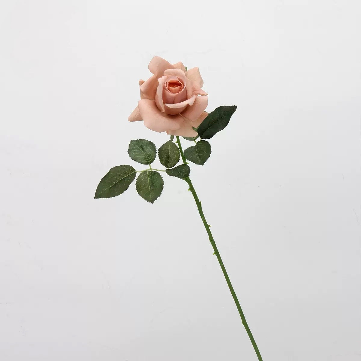 Mocha & Nude Real Touch Artificial Flower Stems – PU Faux Flowers | Panthère Rose