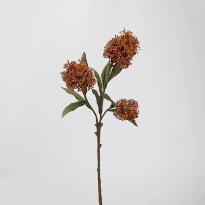 Mocha & Nude Real Touch Artificial Flower Stems – PU Faux Flowers | Panthère Rose