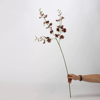 Mocha & Nude Real Touch Artificial Flower Stems – PU Faux Flowers | Panthère Rose