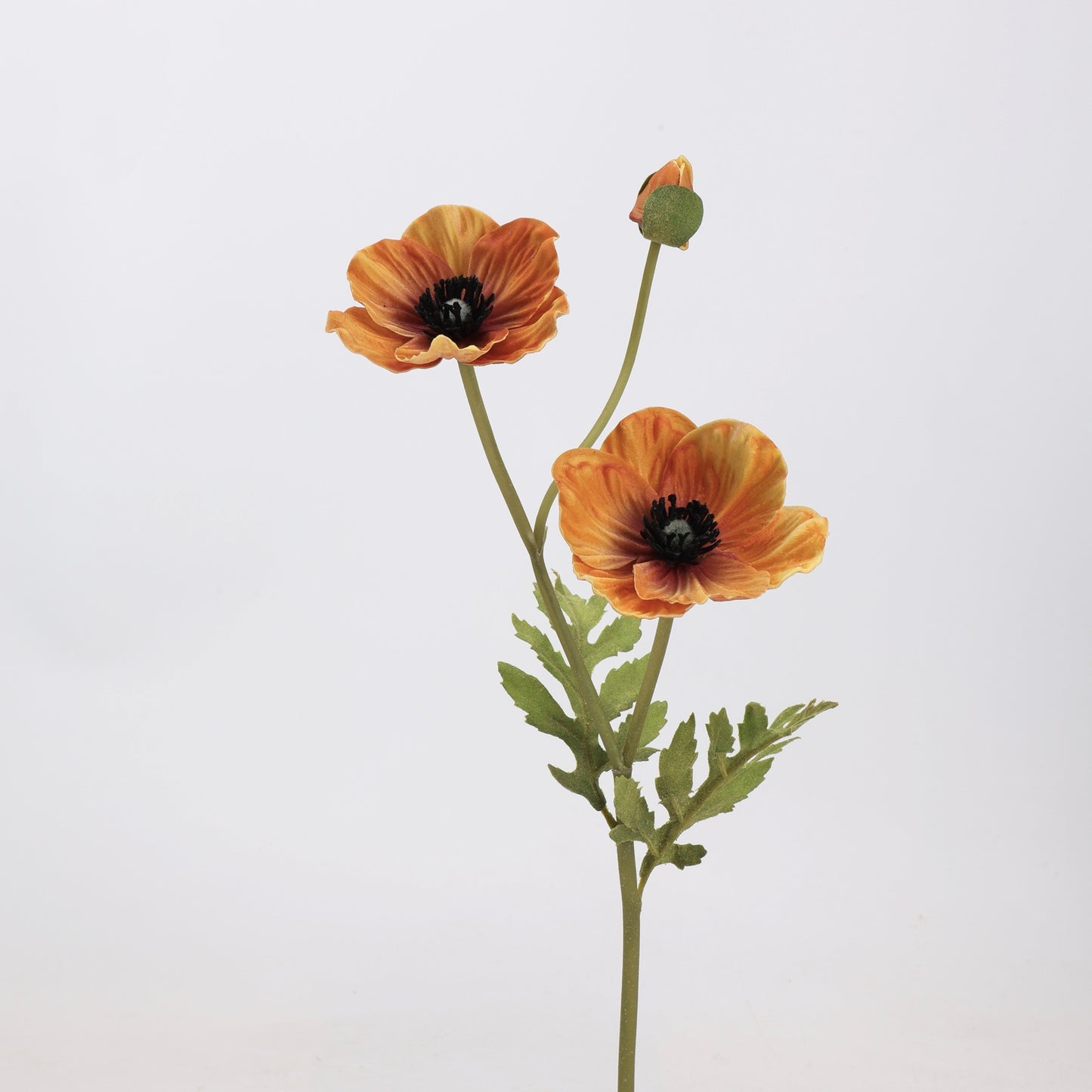 Mocha & Nude Real Touch Artificial Flower Stems – PU Faux Flowers | Panthère Rose
