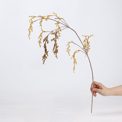 Mocha & Nude Real Touch Artificial Flower Stems – PU Faux Flowers | Panthère Rose
