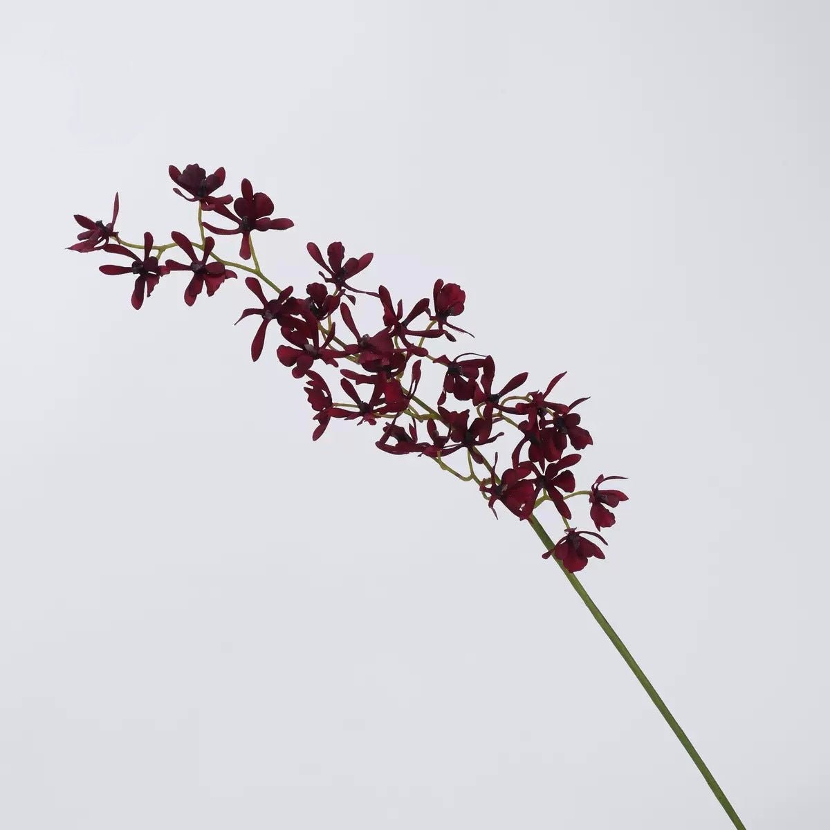 Red & Burgundy Real Touch Artificial Flower Stems – PU Faux Flowers | Panthère Rose