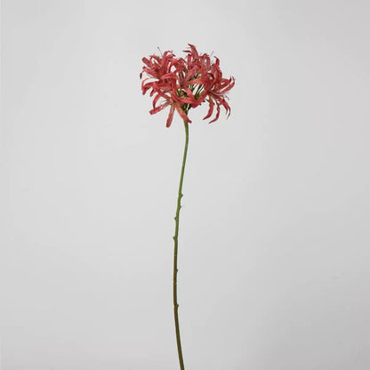 Red & Burgundy Real Touch Artificial Flower Stems – PU Faux Flowers | Panthère Rose