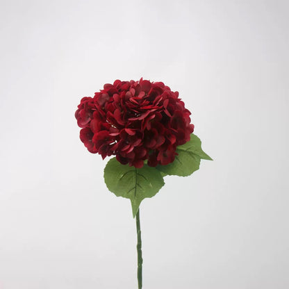 Red & Burgundy Real Touch Artificial Flower Stems – PU Faux Flowers | Panthère Rose